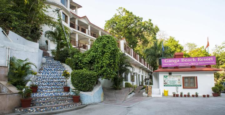 Ganga Beach Resort Rishīkesh Esterno foto