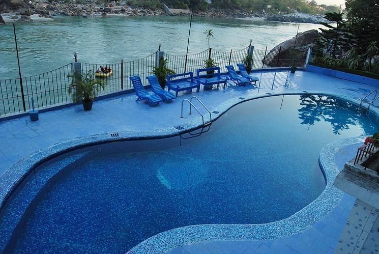 Ganga Beach Resort Rishīkesh Esterno foto